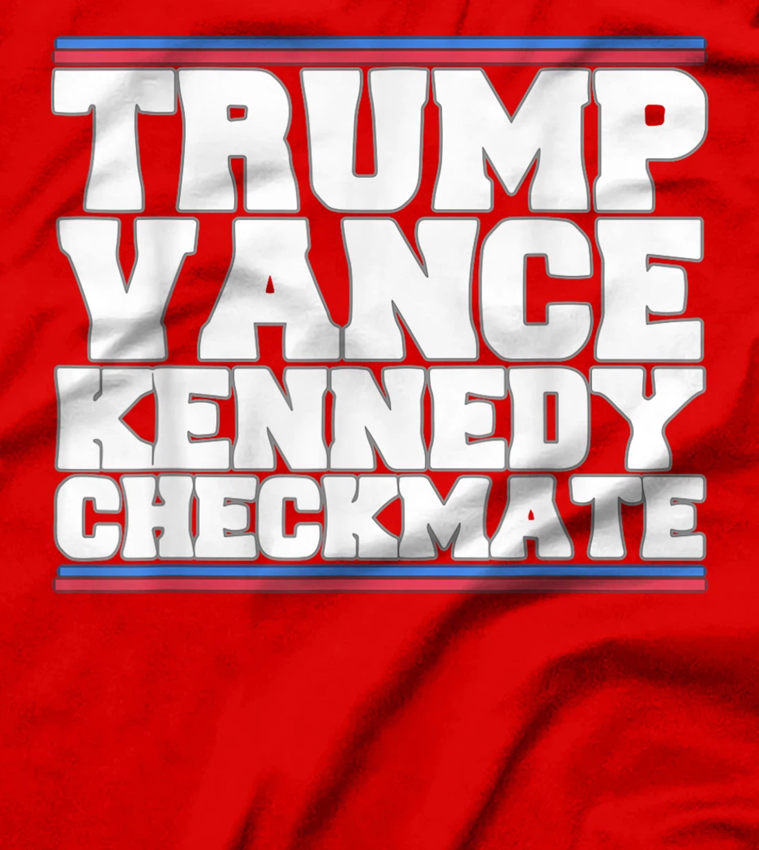Trump Vance Kennedy Checkmate 2024 Election Flag T-Shirt