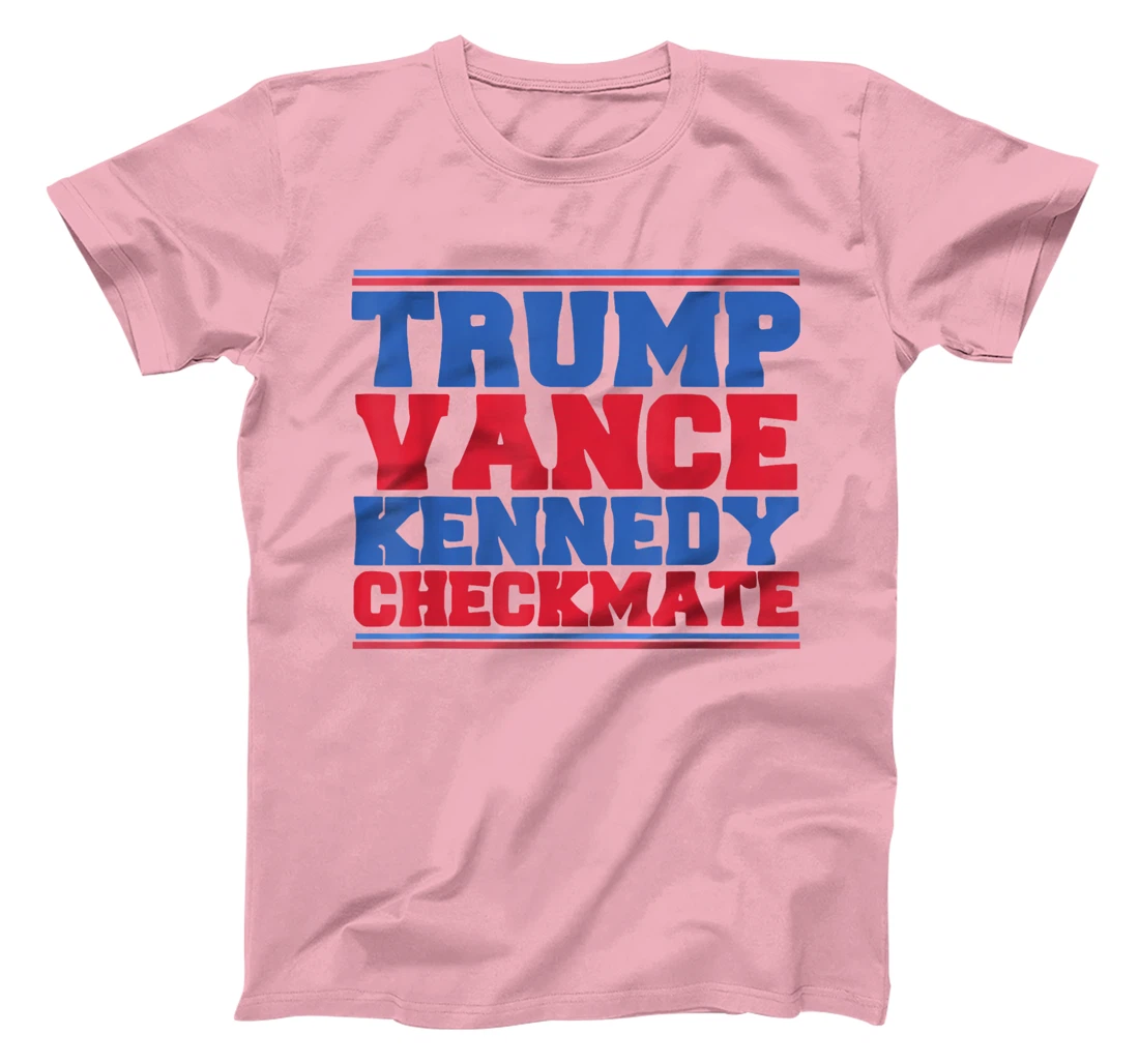 Trump Vance Kennedy Checkmate 2024 Election Flag T-Shirt