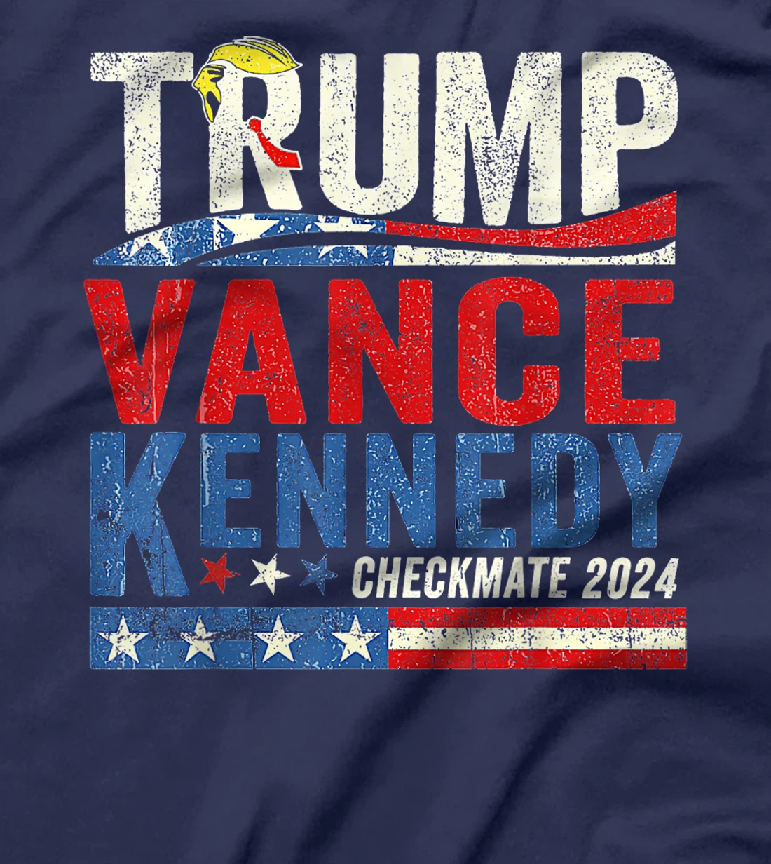 Trump Vance Kennedy Checkmate 2024 Election Republican T-Shirt