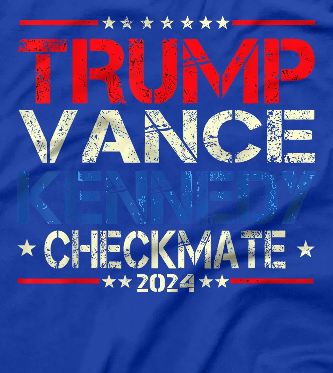 Trump Vance Kennedy Checkmate 2024 T-Shirt