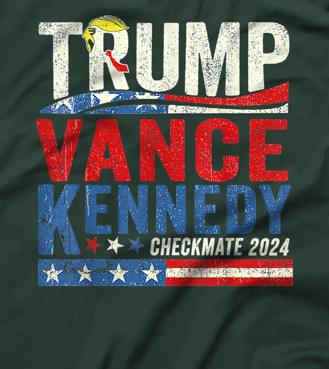 Trump Vance Kennedy Checkmate 2024 Election Republican T-Shirt