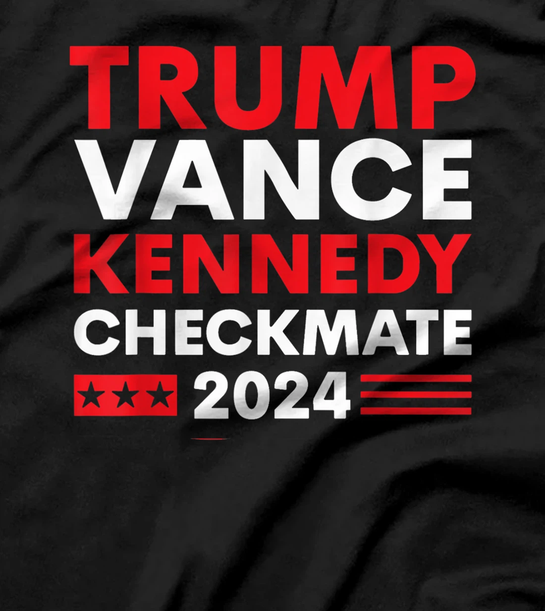 Trump Vance Kennedy Checkmate 2024 T-Shirt