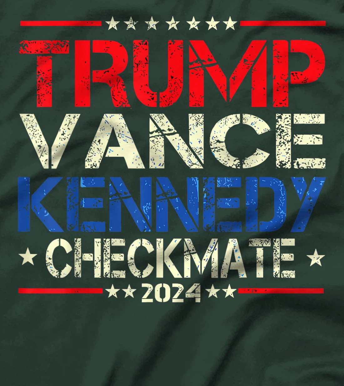 Trump Vance Kennedy Checkmate 2024 T-Shirt