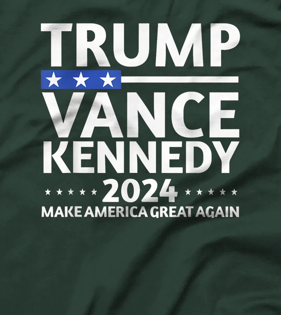 I'm voting for Trump and Kennedy 2024 T-Shirt