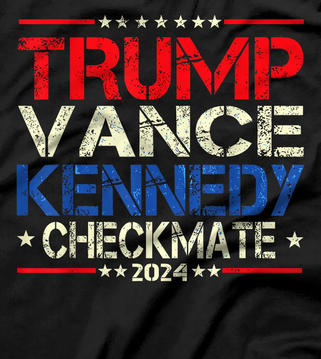 Trump Vance Kennedy Checkmate 2024 T-Shirt