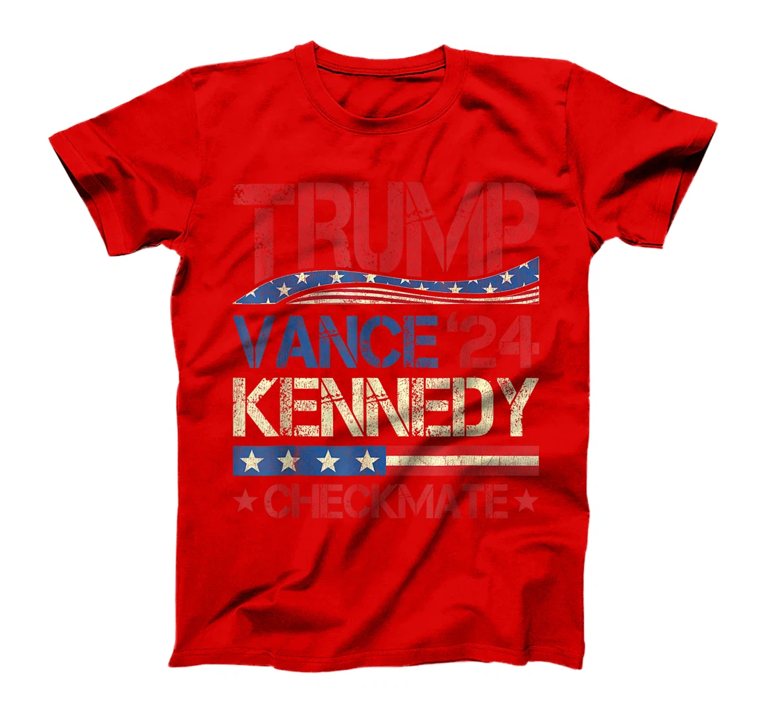 Trump Vance Kennedy Checkmate 2024 Election Republican Retro T-Shirt
