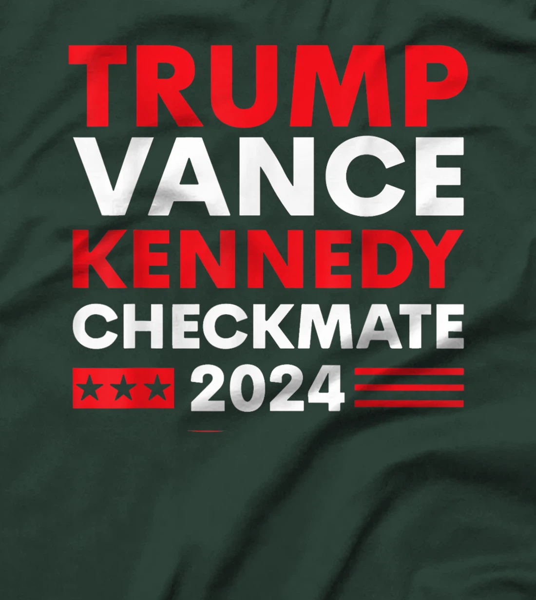 Trump Vance Kennedy Checkmate 2024 T-Shirt