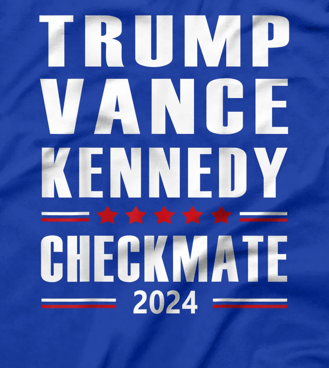 Trump Vance Kennedy Checkmate 2024 Election T-Shirt