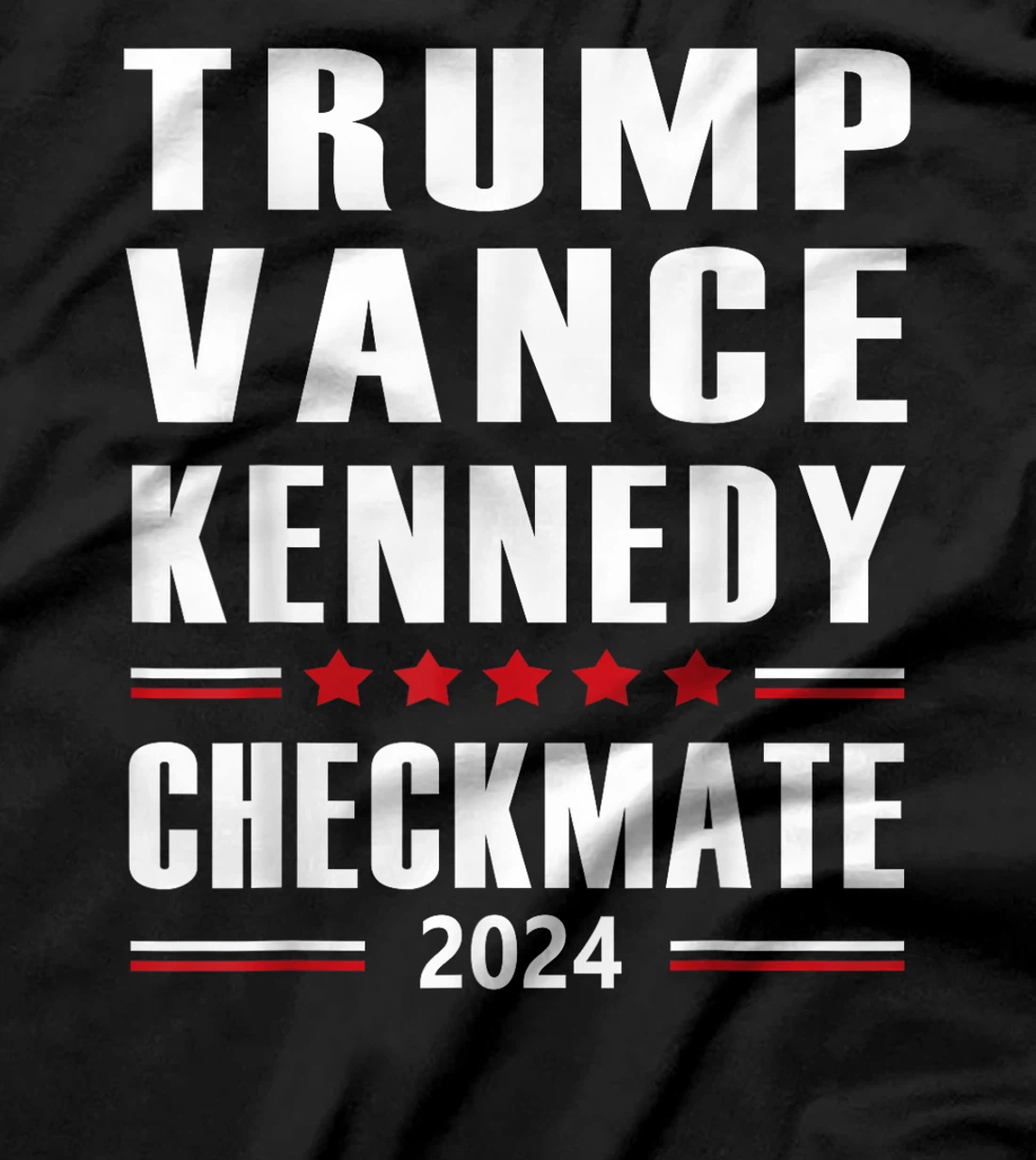 Trump Vance Kennedy Checkmate 2024 Election T-Shirt