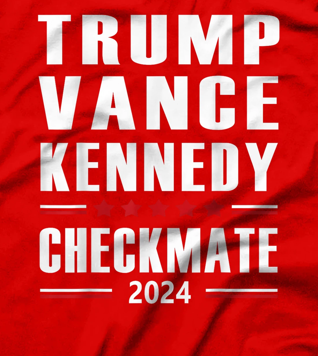Trump Vance Kennedy Checkmate 2024 Election T-Shirt