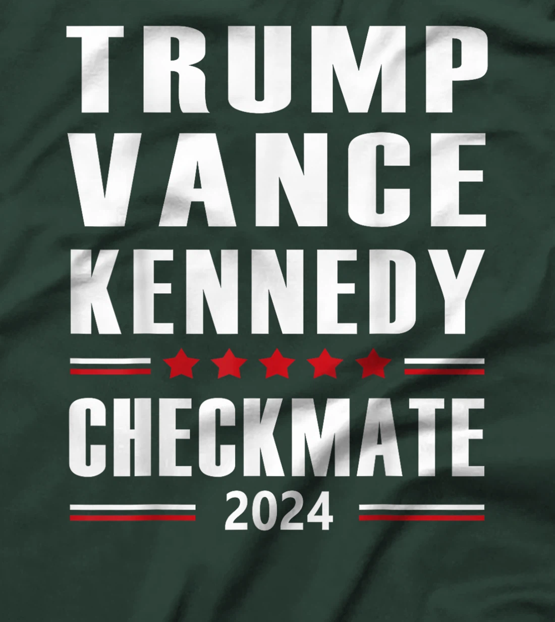 Trump Vance Kennedy Checkmate 2024 Election T-Shirt