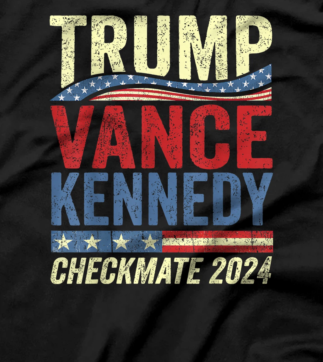 Trump Vance Kennedy Checkmate 2024 Election Republican T-Shirt
