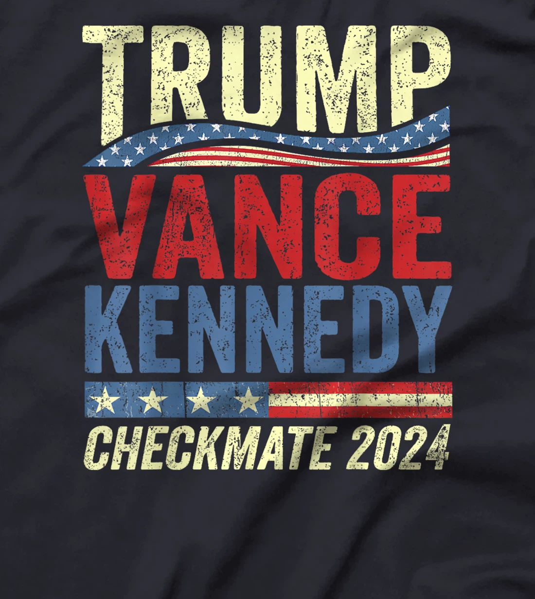 Trump Vance Kennedy Checkmate 2024 Election Republican T-Shirt