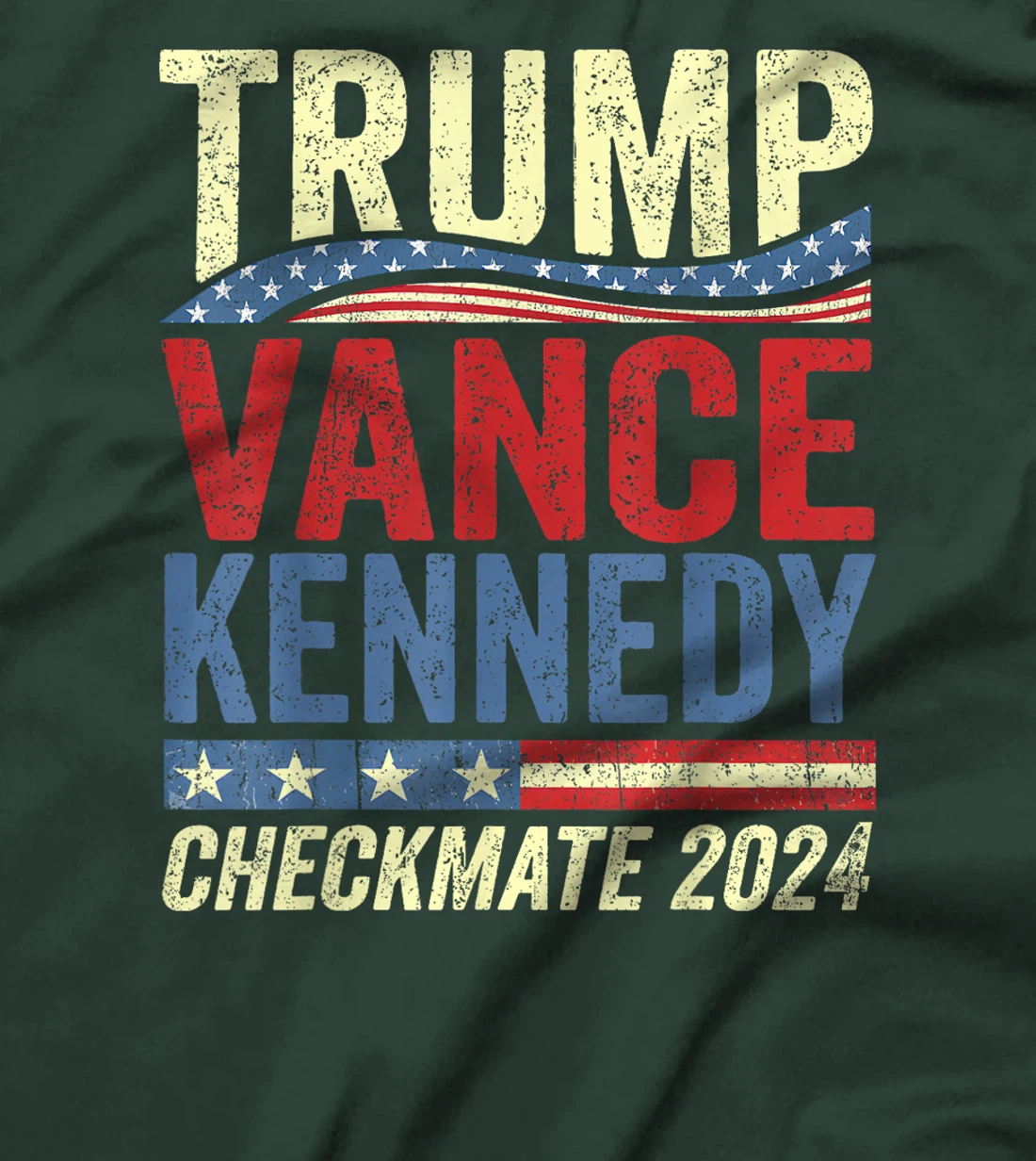 Trump Vance Kennedy Checkmate 2024 Election Republican T-Shirt