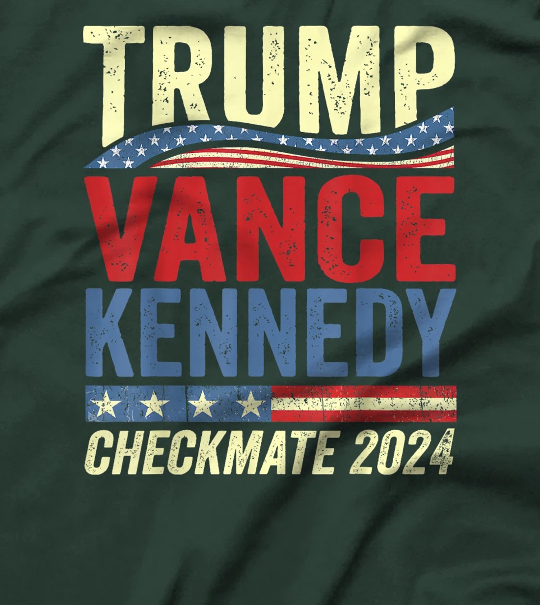 Trump Vance Kennedy Checkmate 2024 Election Republican T-Shirt