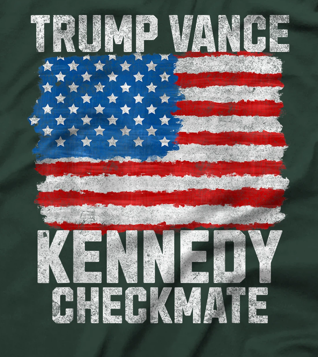 Trump Vance Kennedy Checkmate 2024 Election Republican Usa T-Shirt