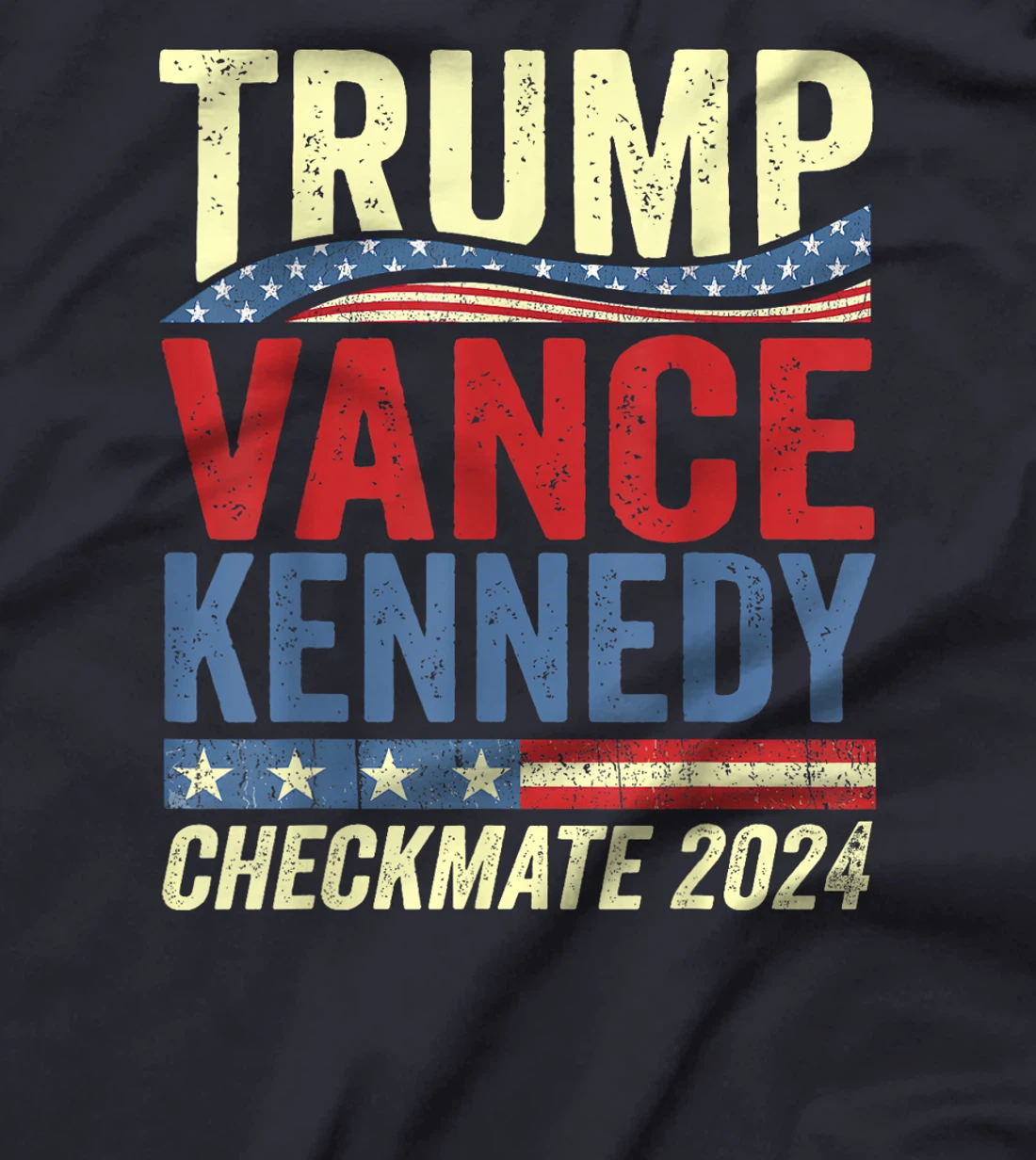 Trump Vance Kennedy Checkmate 2024 Election Republican T-Shirt