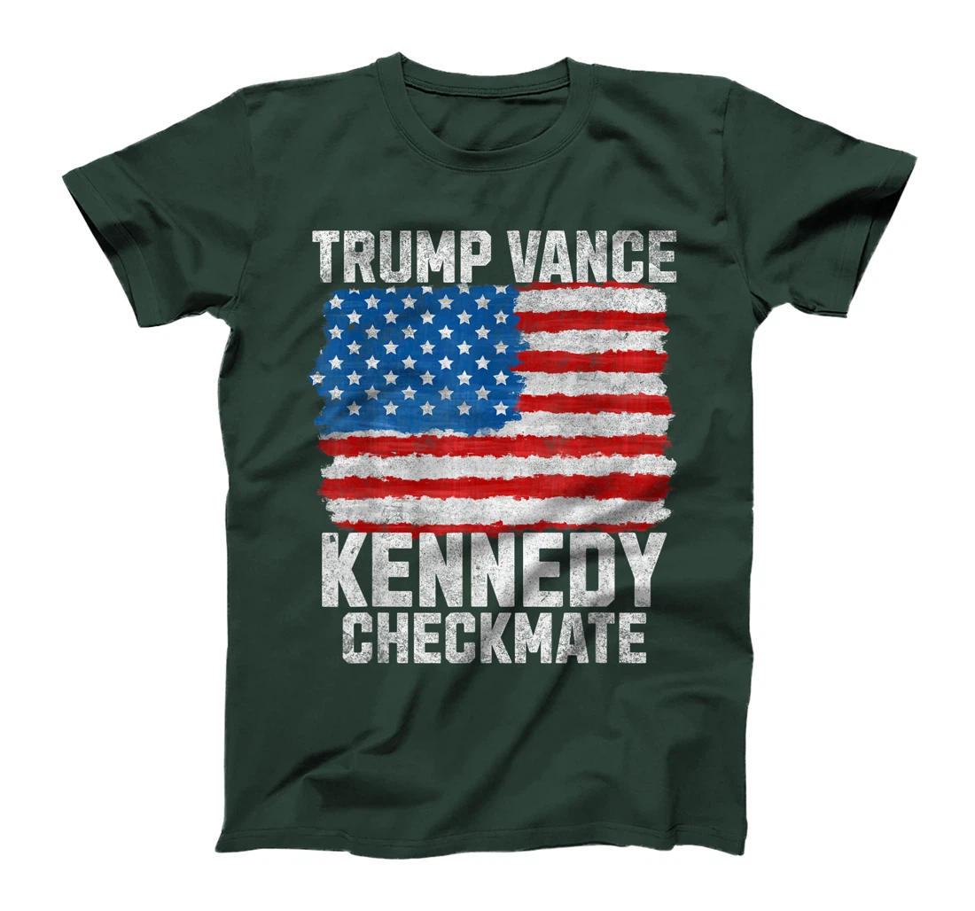 Trump Vance Kennedy Checkmate 2024 Election Republican Usa T-Shirt