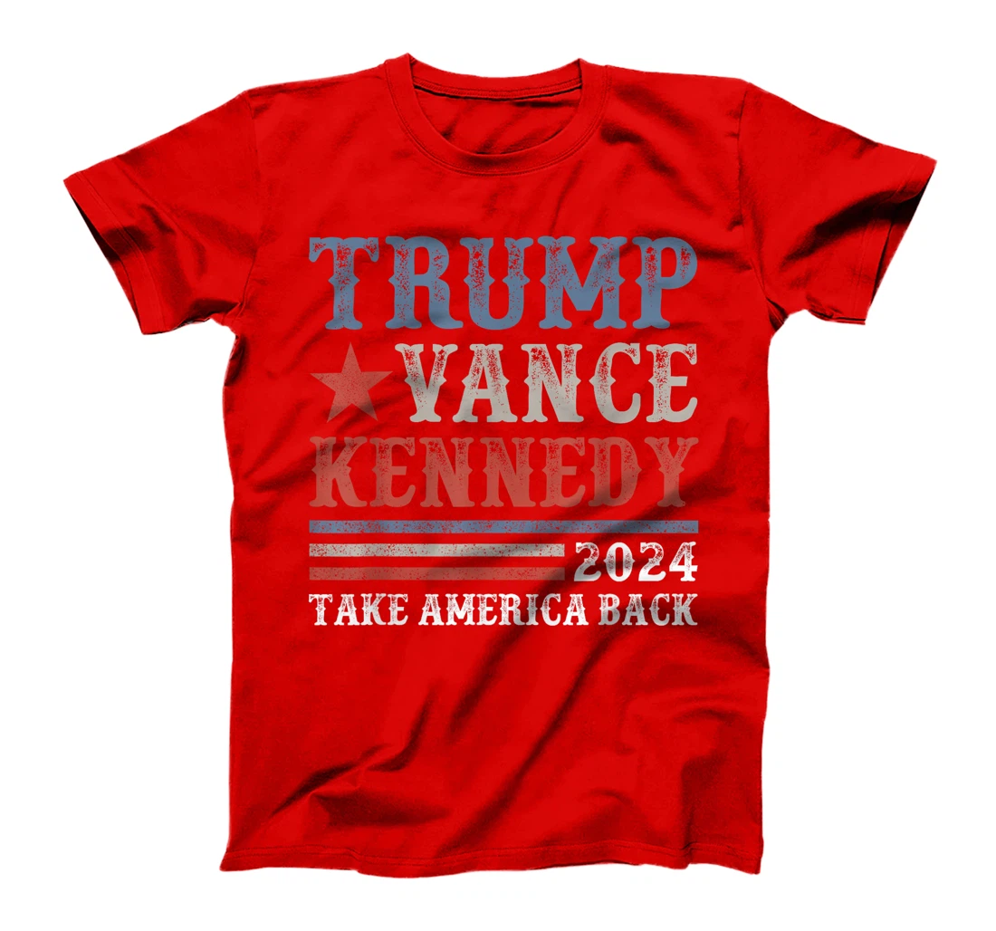 Retro Trump Vance Kennedy 2024 Take America Back Again T-Shirt