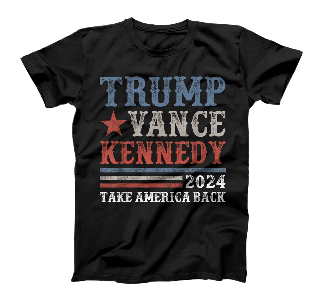 Retro Trump Vance Kennedy 2024 Take America Back Again T-Shirt