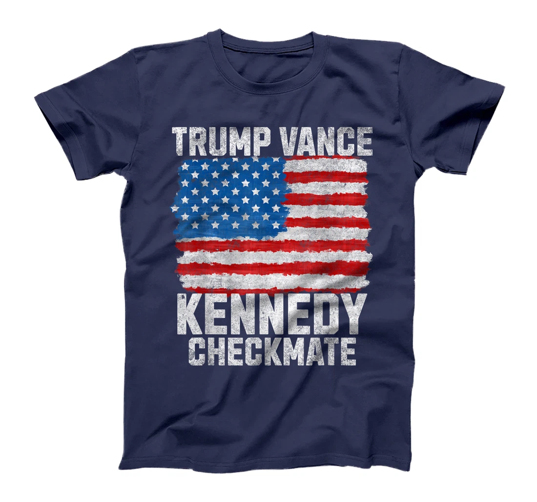 Trump Vance Kennedy Checkmate 2024 Election Republican Usa T-Shirt