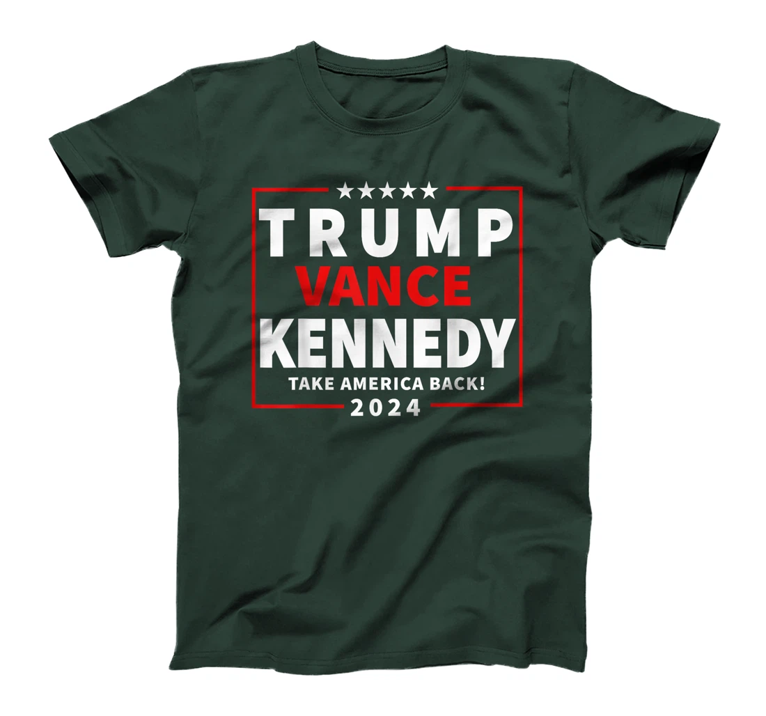Trump Vance Kennedy Take America Back 2024 Election T-Shirt
