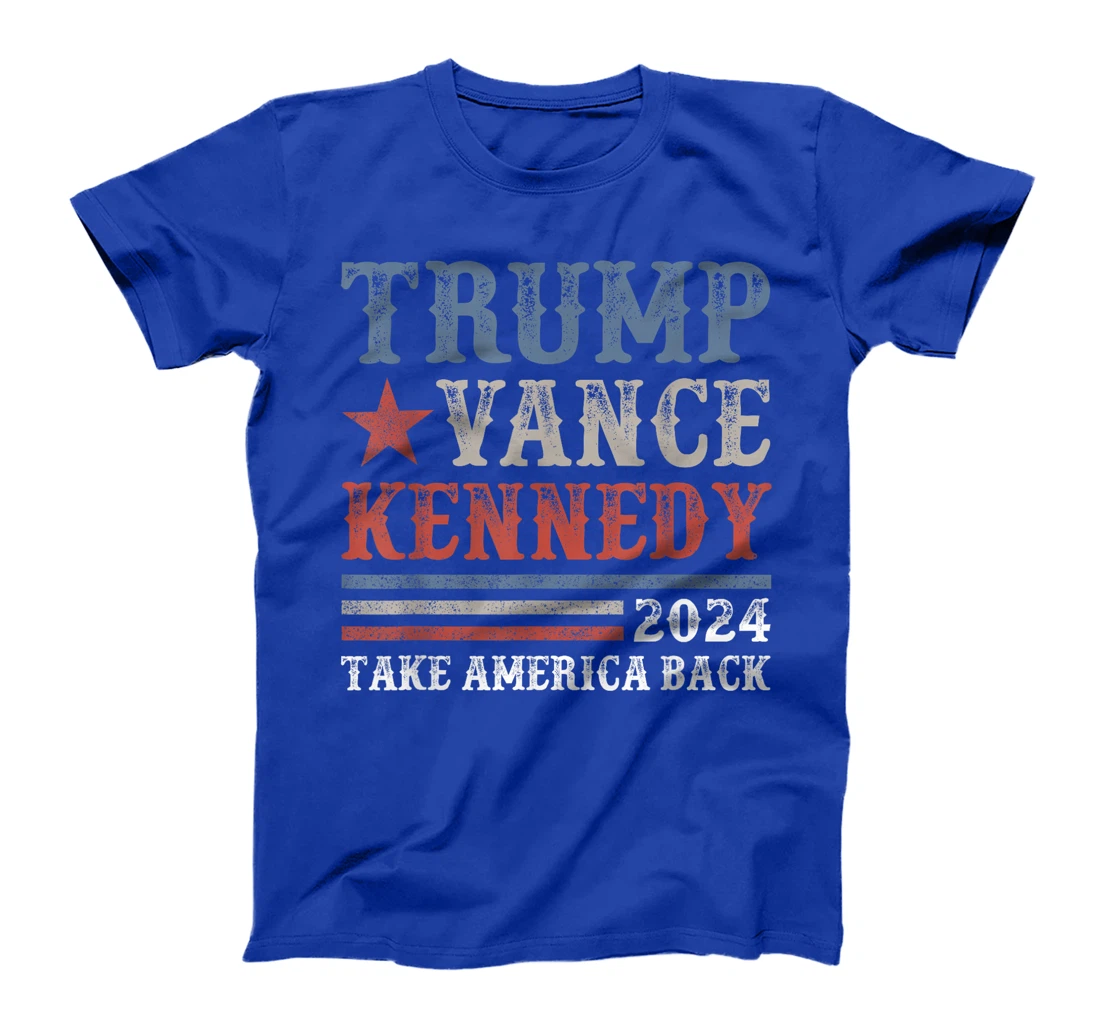Retro Trump Vance Kennedy 2024 Take America Back Again T-Shirt