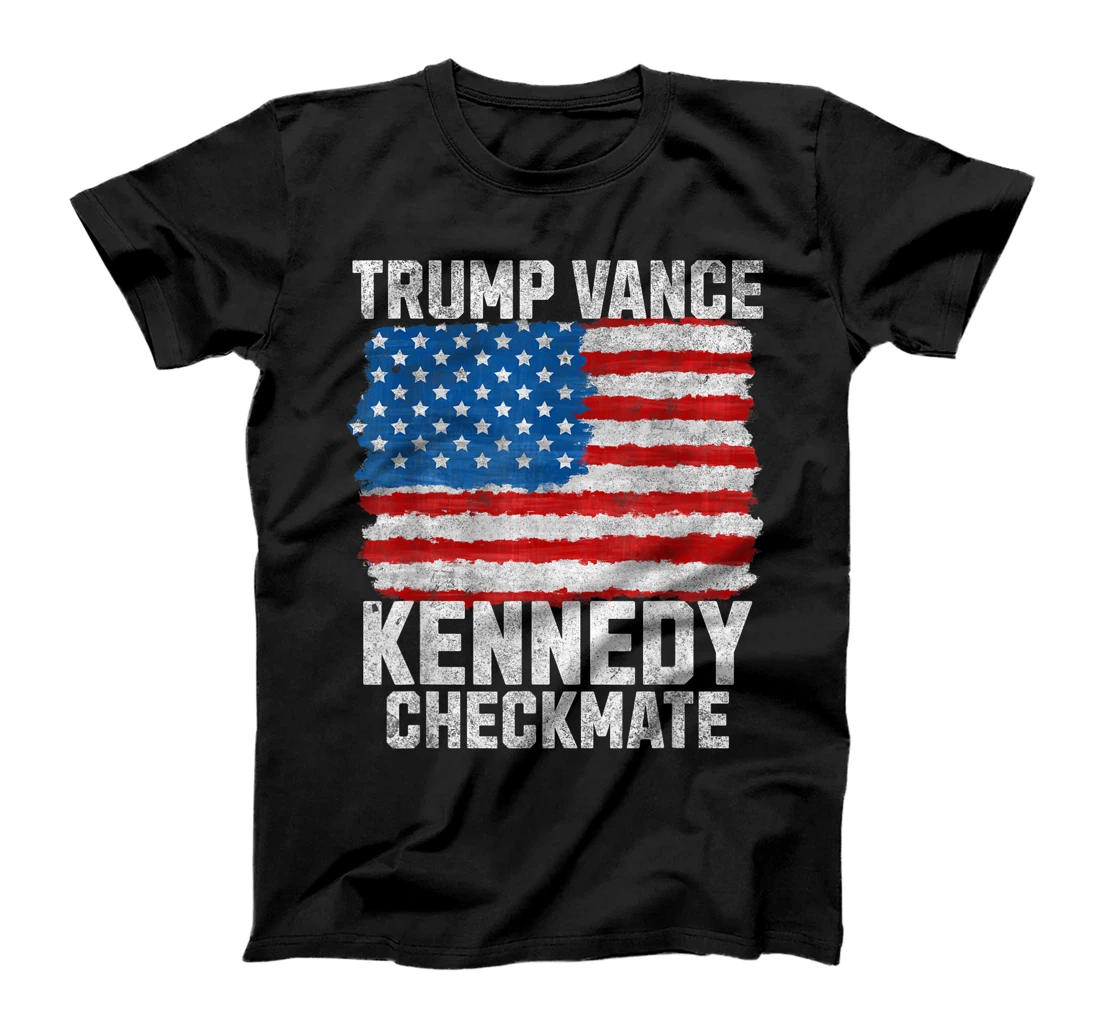 Trump Vance Kennedy Checkmate 2024 Election Republican Usa T-Shirt