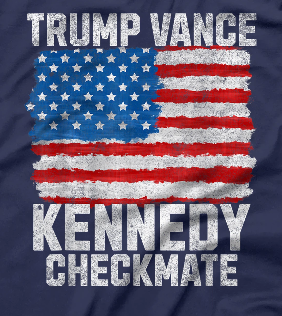 Trump Vance Kennedy Checkmate 2024 Election Republican Usa T-Shirt