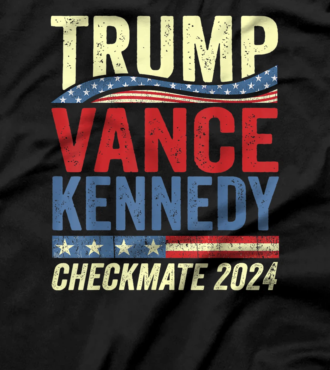 Trump Vance Kennedy Checkmate 2024 Election Republican T-Shirt