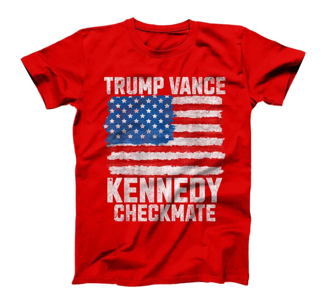 Trump Vance Kennedy Checkmate 2024 Election Republican Usa T-Shirt