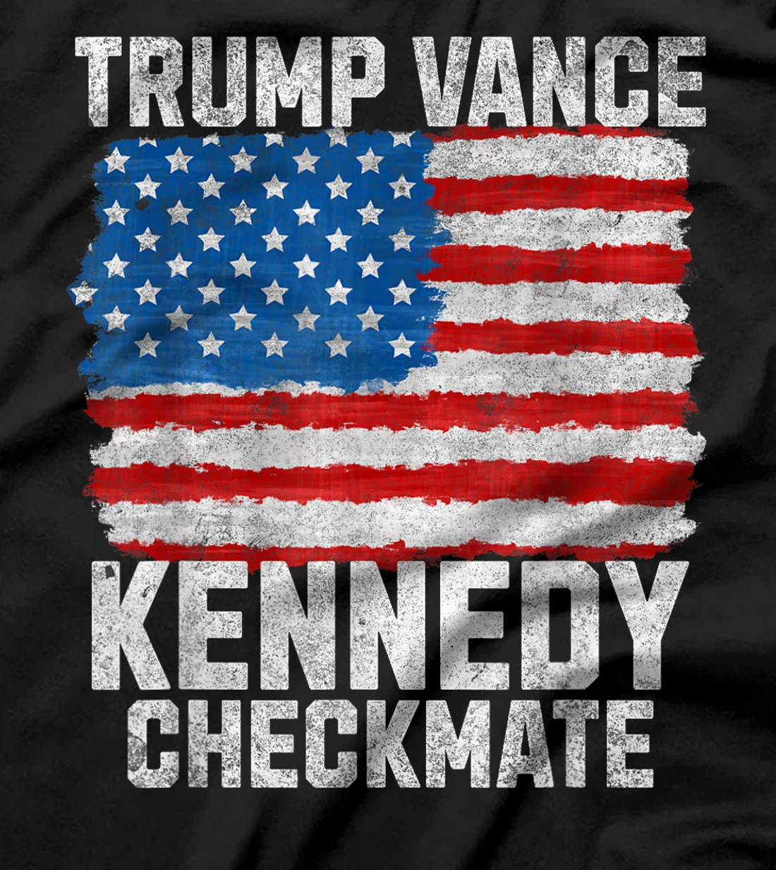 Trump Vance Kennedy Checkmate 2024 Election Republican Usa T-Shirt