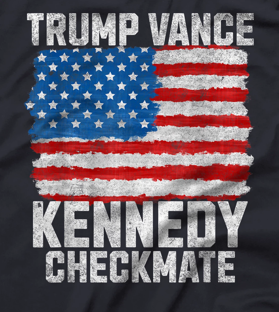 Trump Vance Kennedy Checkmate 2024 Election Republican Usa T-Shirt