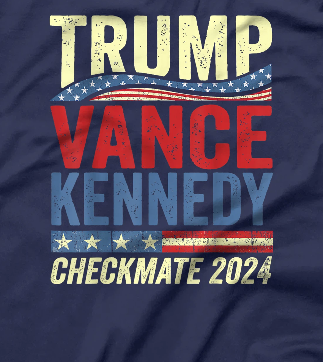 Trump Vance Kennedy Checkmate 2024 Election Republican T-Shirt