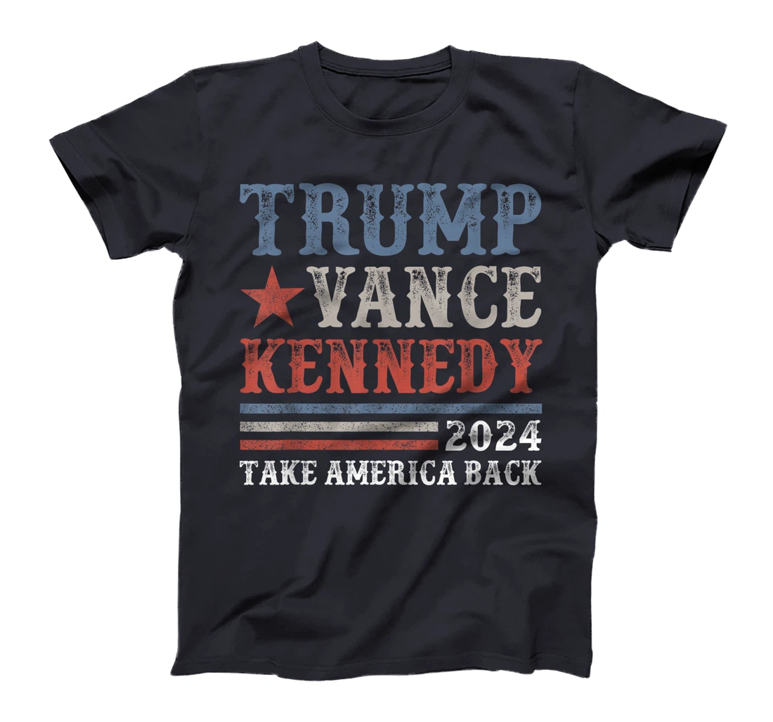 Retro Trump Vance Kennedy 2024 Take America Back Again T-Shirt