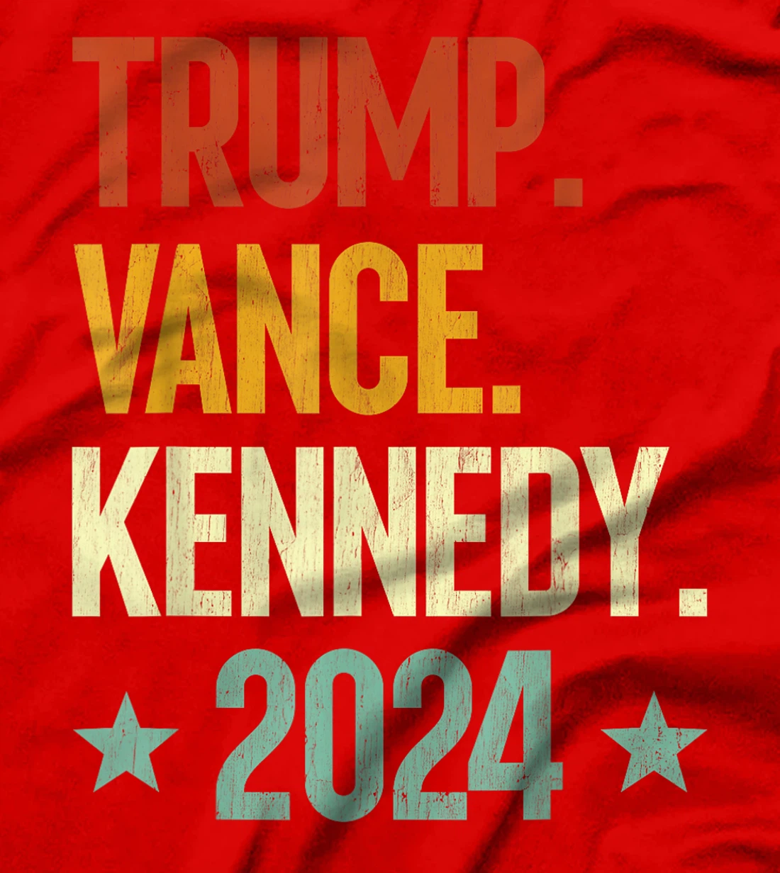 Trump Vance Kennedy President 2024 Election Republican T-Shirt