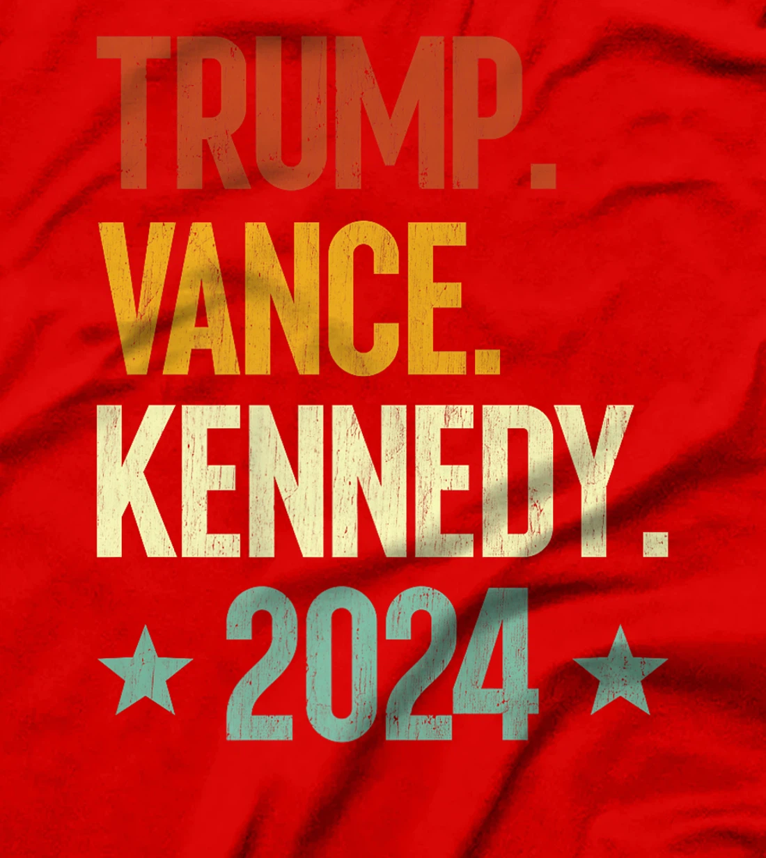 Womens Trump Vance Kennedy President 2024 Election Republican T-Shirt
