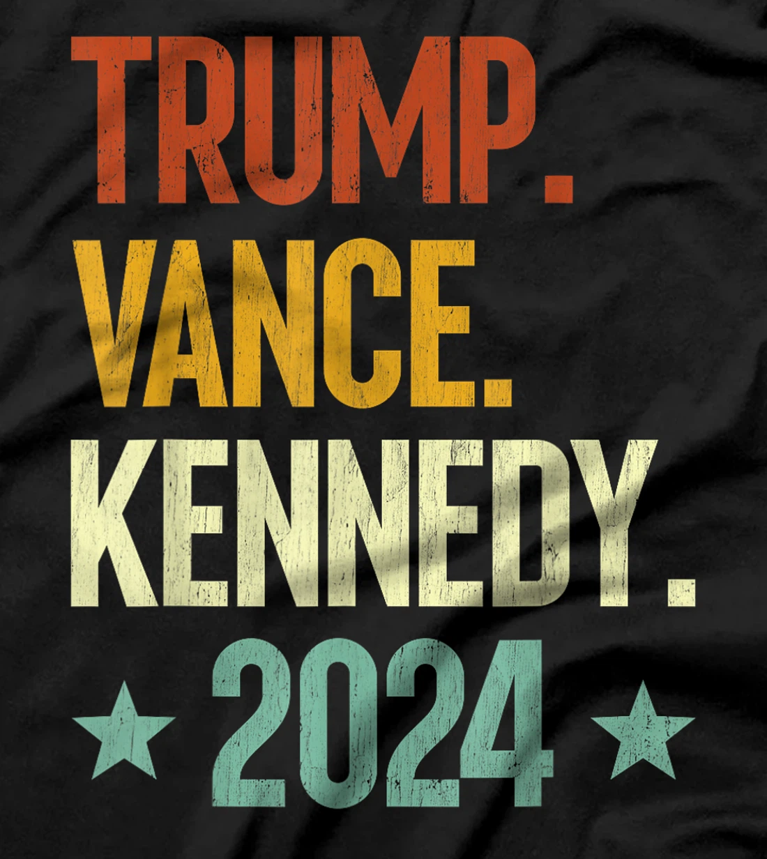 Trump Vance Kennedy President 2024 Election Republican T-Shirt