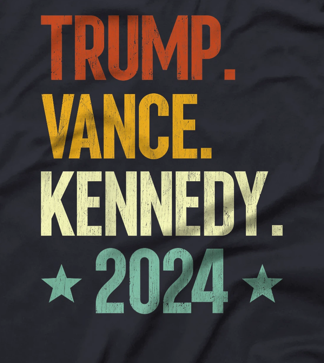 Womens Trump Vance Kennedy President 2024 Election Republican T-Shirt