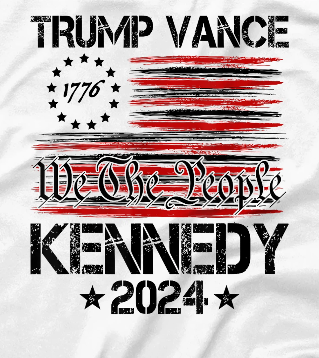 Trump Vance Kennedy President 2024 Election Republican T-Shirt