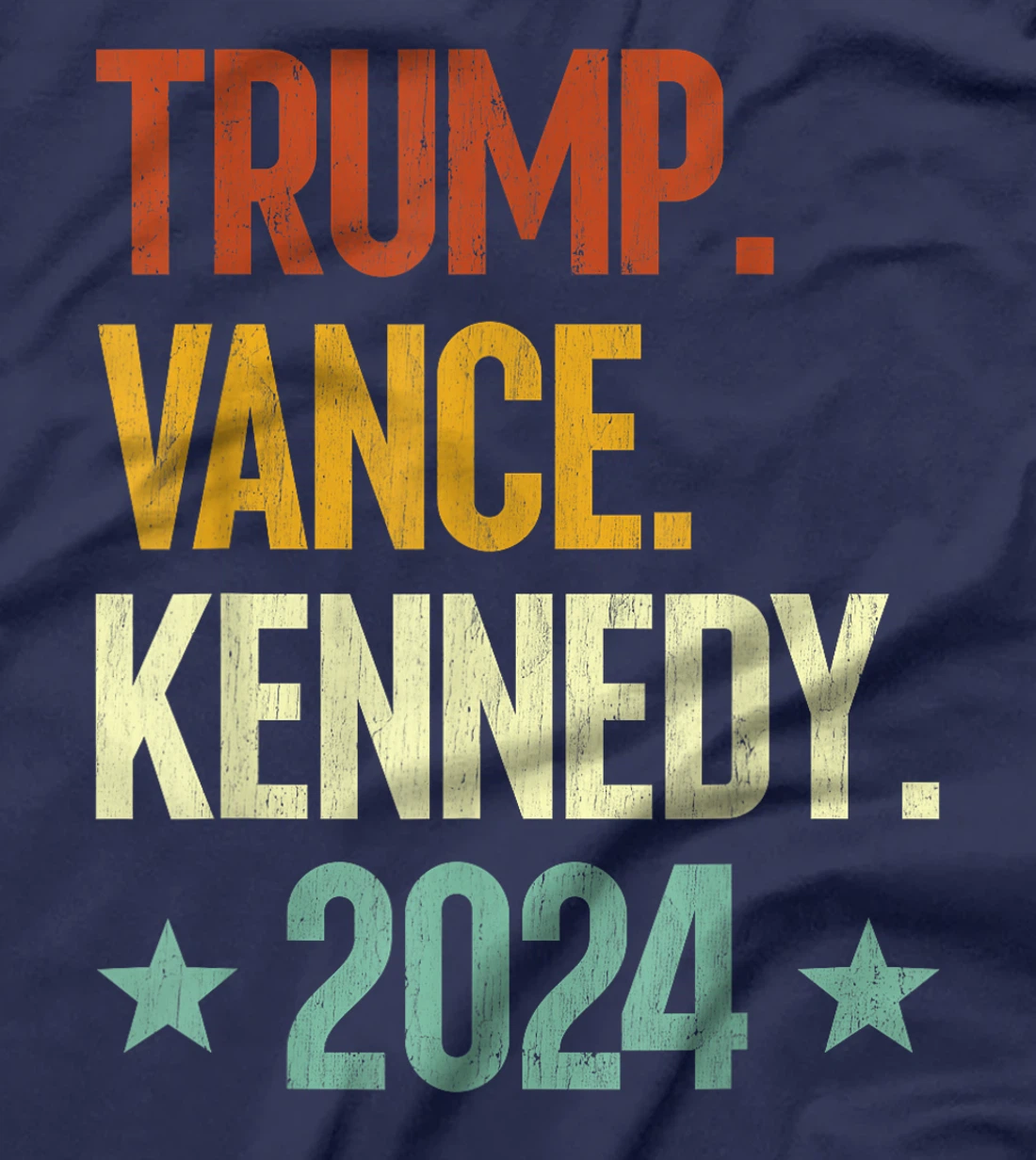Trump Vance Kennedy President 2024 Election Republican T-Shirt