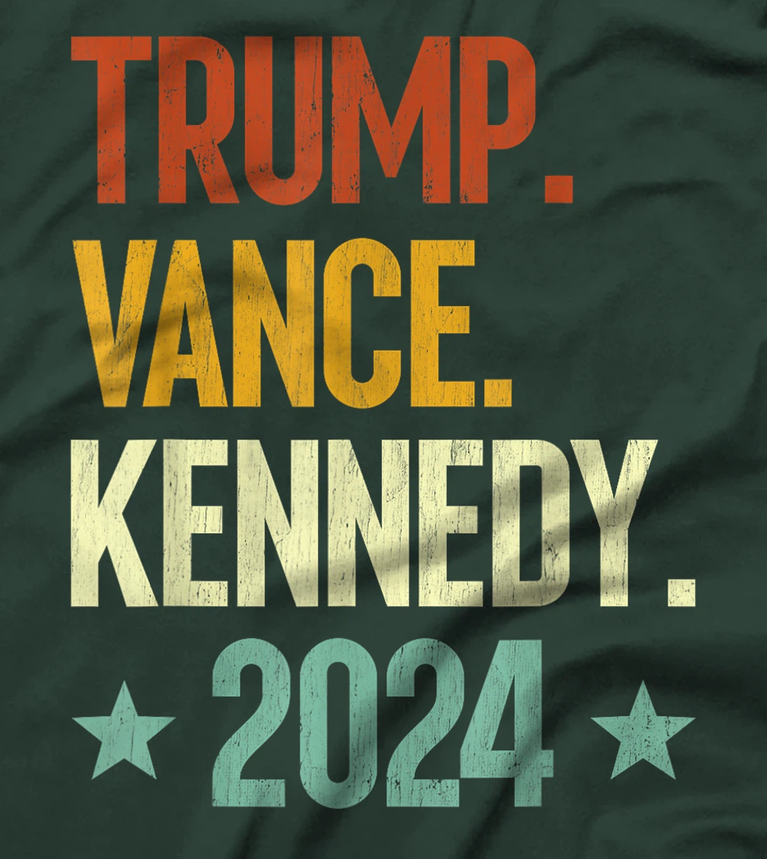 Trump Vance Kennedy President 2024 Election Republican T-Shirt