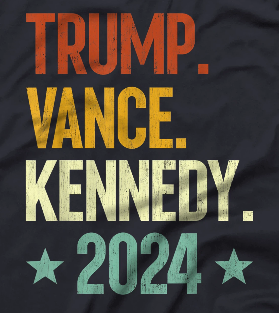 Trump Vance Kennedy President 2024 Election Republican T-Shirt
