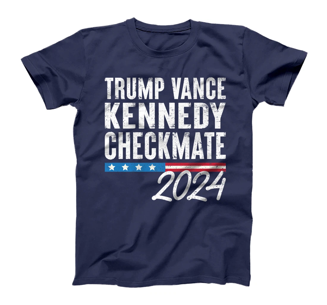 Trump Vance 2024 Election Trump Vance Kennedy Checkmate 2024 Premium T-Shirt