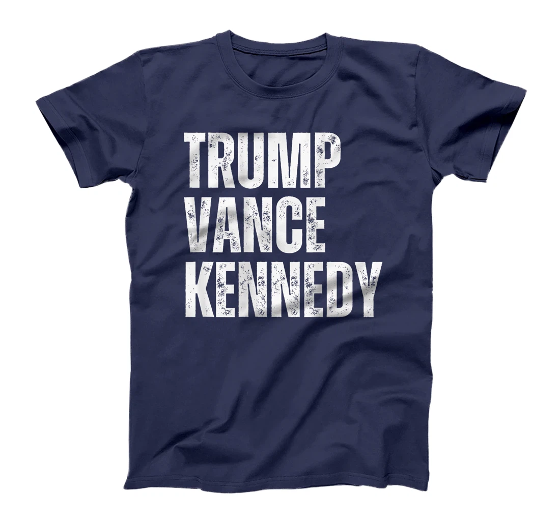 Kennedy Trump Presidential Campaign American Flag USA 2024 T-Shirt