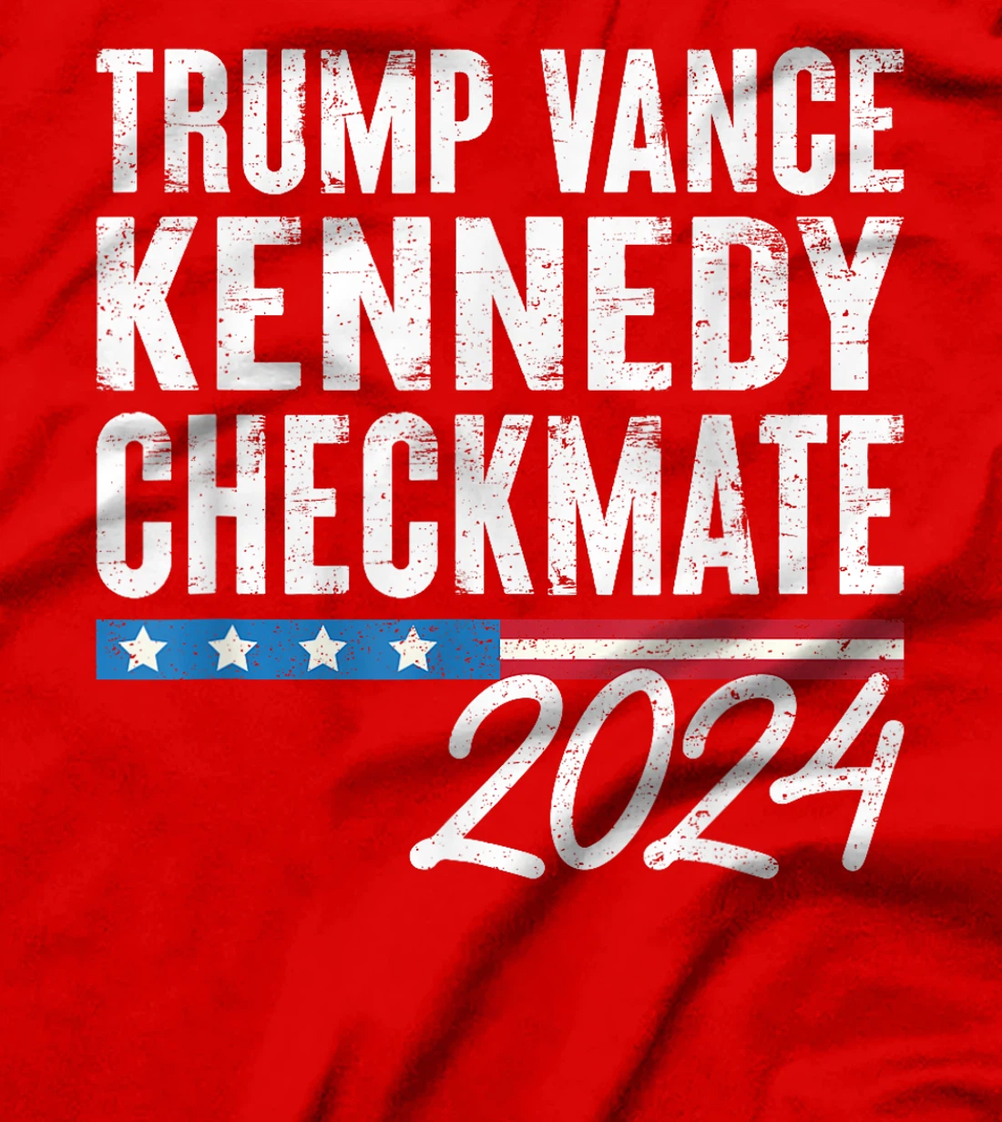 Trump Vance 2024 Election Trump Vance Kennedy Checkmate 2024 T-Shirt