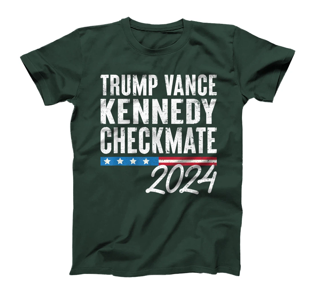 Trump Vance 2024 Election Trump Vance Kennedy Checkmate 2024 T-Shirt