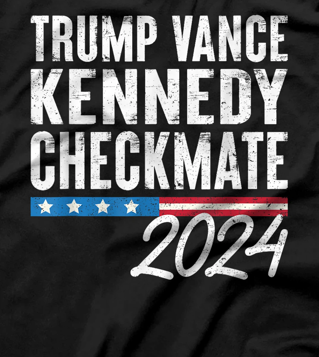 Trump Vance 2024 Election Trump Vance Kennedy Checkmate 2024 T-Shirt