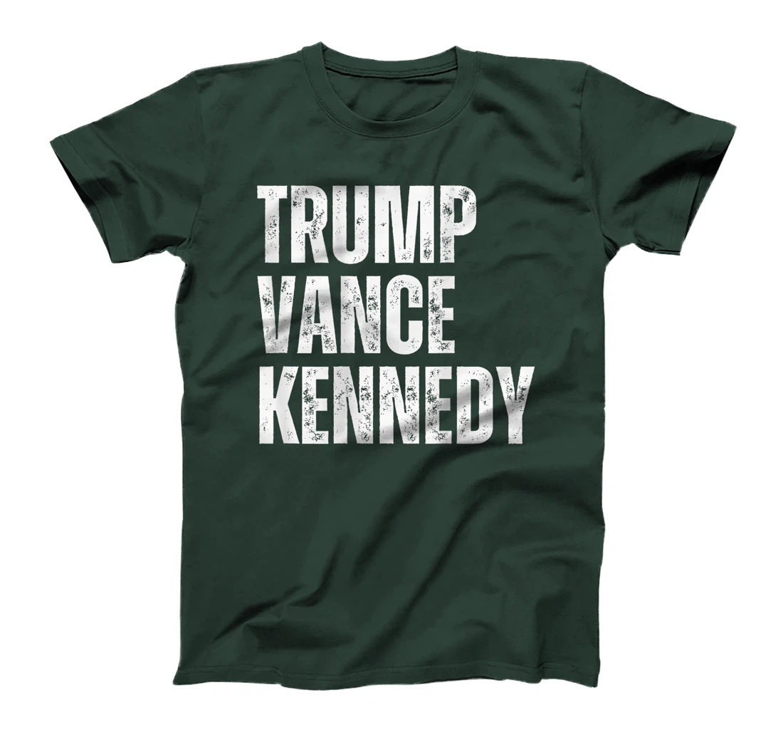 Kennedy Trump Presidential Campaign American Flag USA 2024 T-Shirt