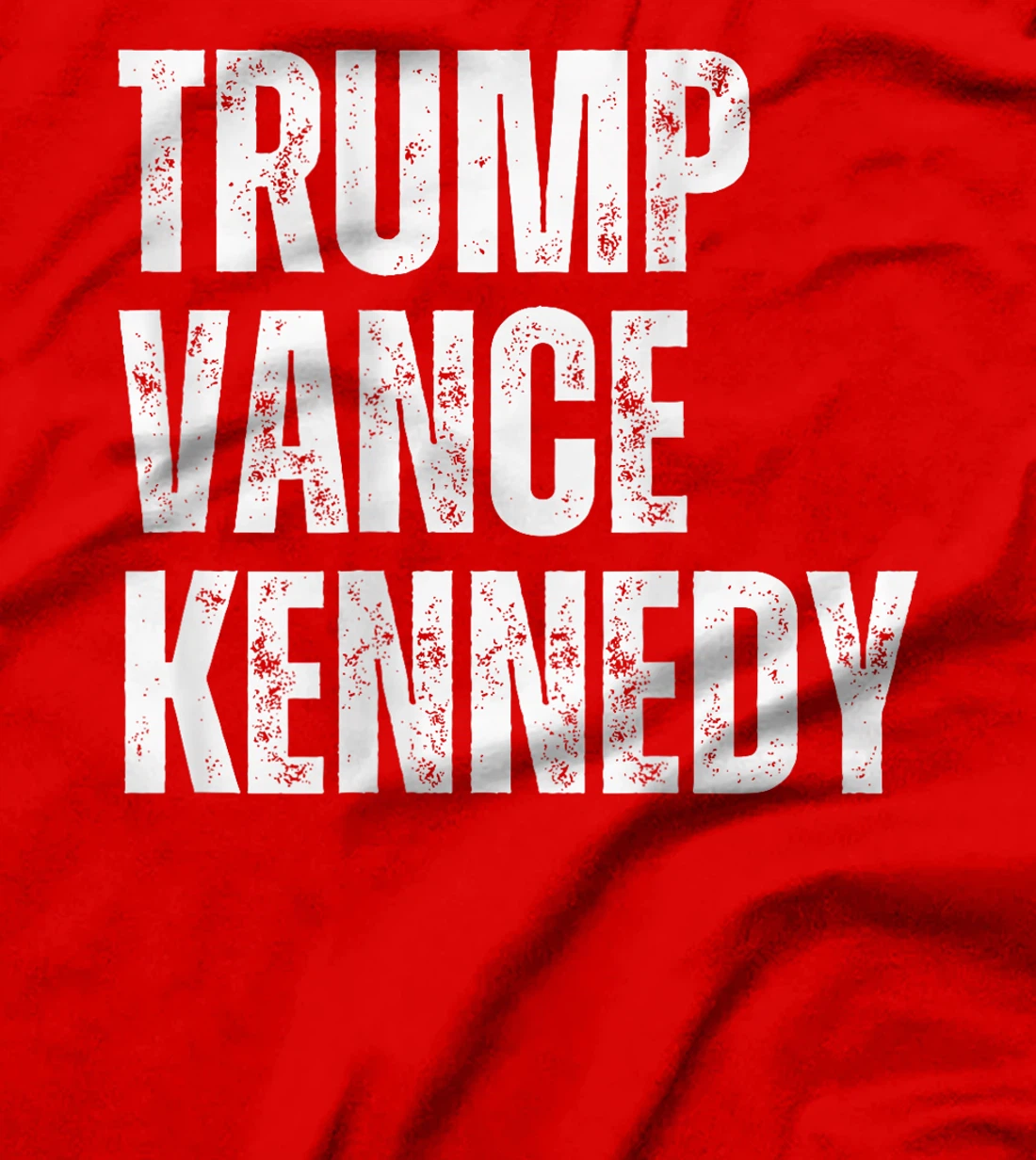 Kennedy Trump Presidential Campaign American Flag USA 2024 T-Shirt